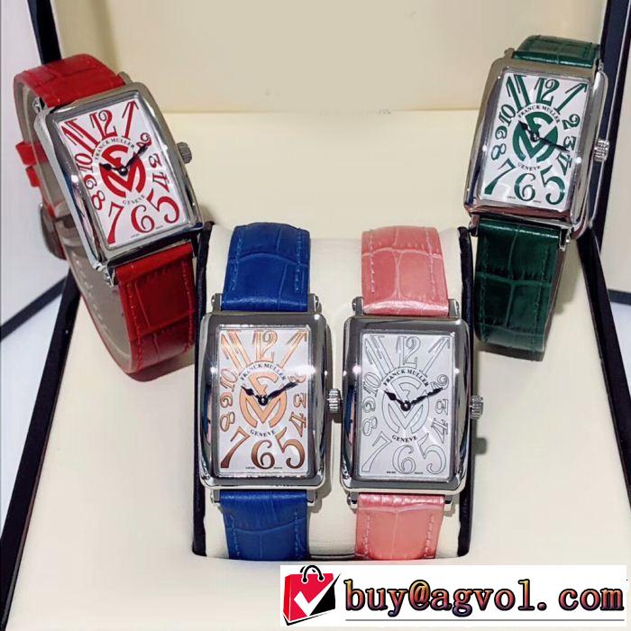 秋冬大活躍 女性用腕時計 FRANCK MULLER 多色可選 現代的な印象 2018新品入荷フランクミュラー