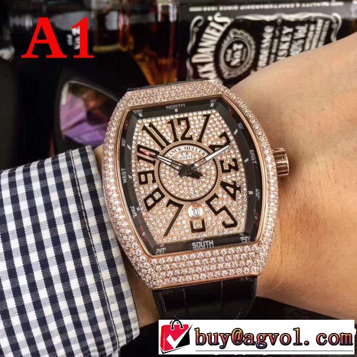 売れ筋 多色可選2018新品入荷 FRANCK MULLER 超人気美品 男性用腕時計 フランクミュラー