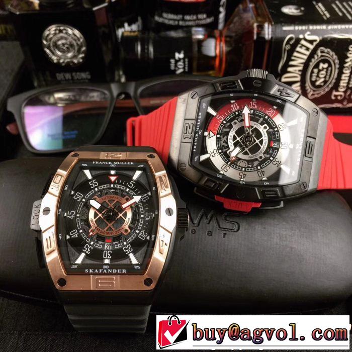  18ＳＳ美品 FRANCK MULLER フランクミュラー 2色可選 国内完売 男性用腕時計高品質な