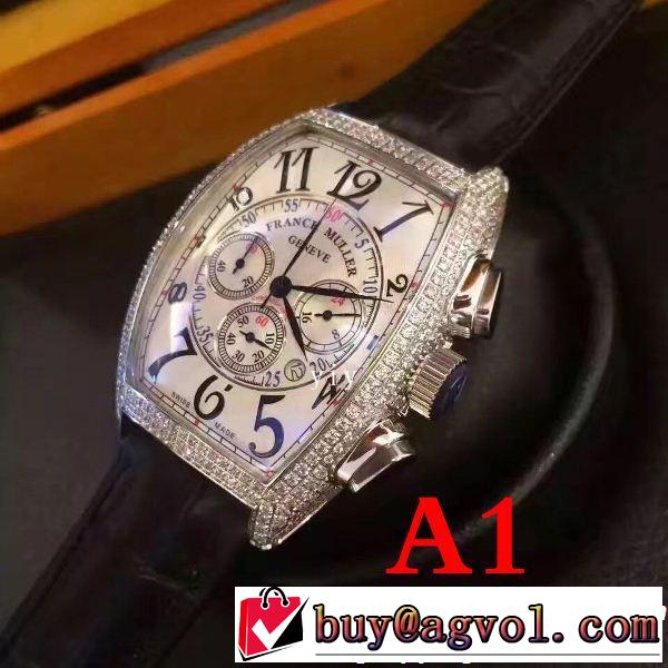 上品キレイフランクミュラー 多色可選 FRANCK MULLER2018最安値 男性用腕時計売上ランキング1位