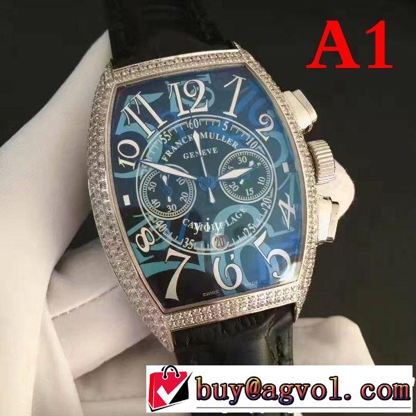 18ＳＳ美品 良好品 FRANCK MULLER フランクミュラー 4色可選 男性用腕時計秋季超人気アイテム