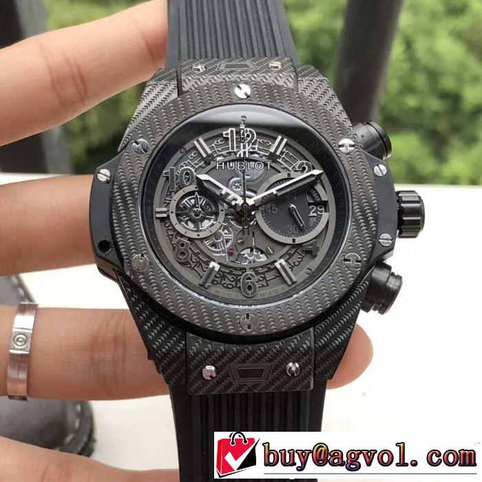  ファッション度アップ ウブロ2018【SALE！】 HUBLOT 男性用腕時計秋冬トレンド 3色可選