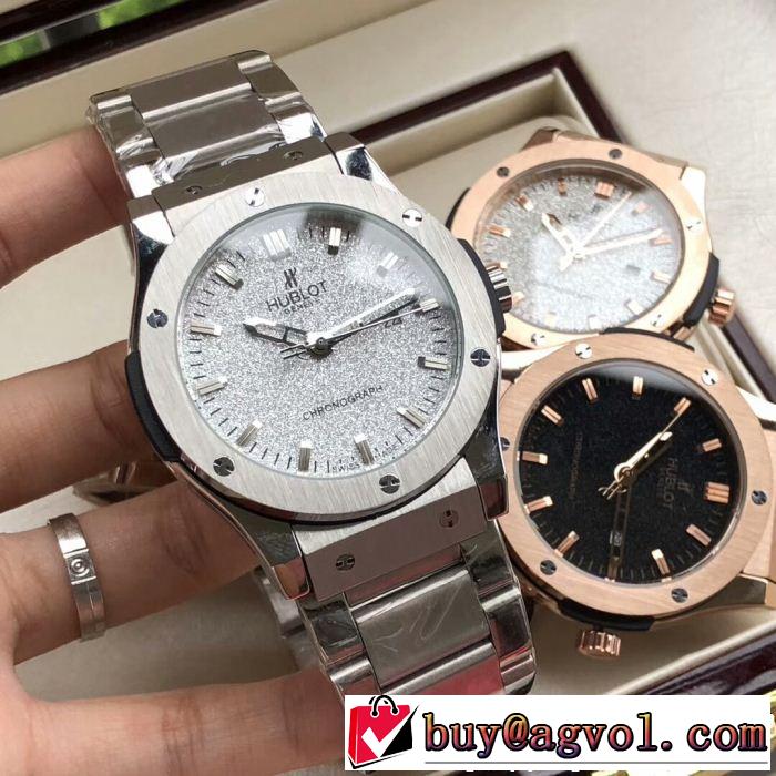 ウブロ HUBLOT 2018年秋冬シーズン 男性用腕時計大流行中 多色可選 ファッショニスタ愛用