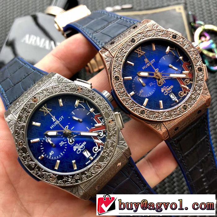 2018年秋冬入荷 ウブロ HUBLOT 人気急上昇中 男性用腕時計 4色可選 絶妙な新商品