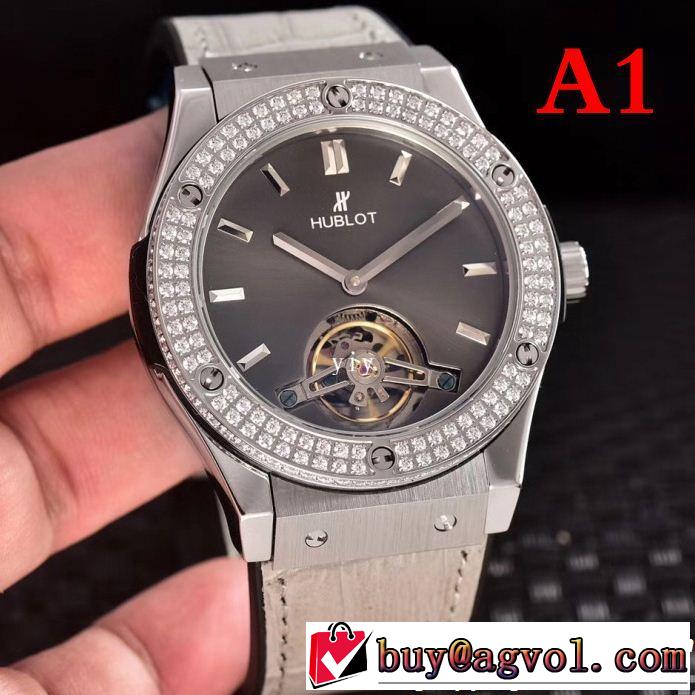 超定番人気ウブロ2018新品入荷 HUBLOT 男性用腕時計 流行の注目ブランド3色可選