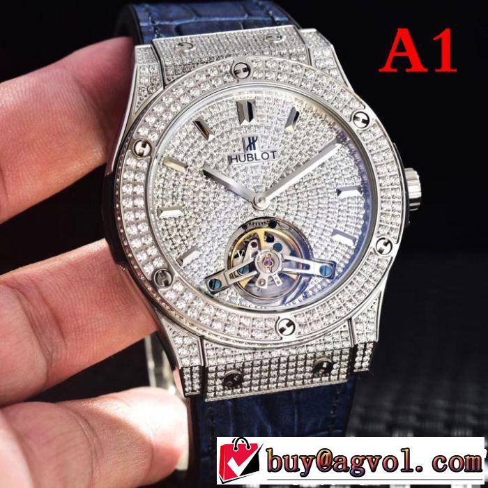 2018【SALE！】多色可選秋冬トレンド ウブロ HUBLOT 男性用腕時計 期間限定SALE