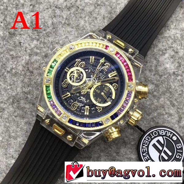 男性用腕時計 話題の新作到着！多色可選 上品でファッション ウブロ HUBLOT18ＳＳ美品