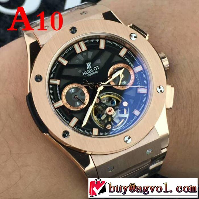 ウブロ HUBLOT 入手困難 2018春夏新作大人気なレットショップ 多色可選 男性用腕時計