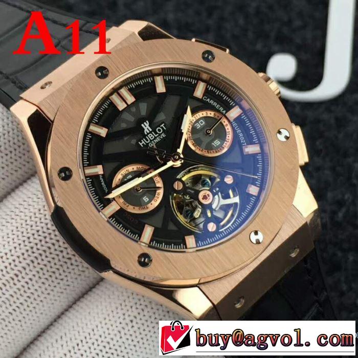 ウブロ HUBLOT 入手困難 2018春夏新作大人気なレットショップ 多色可選 男性用腕時計