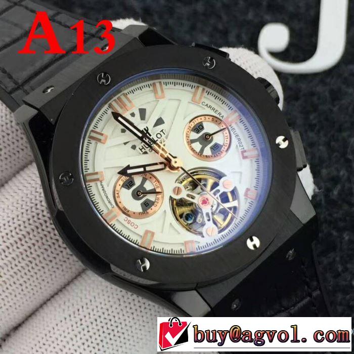 ウブロ HUBLOT 入手困難 2018春夏新作大人気なレットショップ 多色可選 男性用腕時計