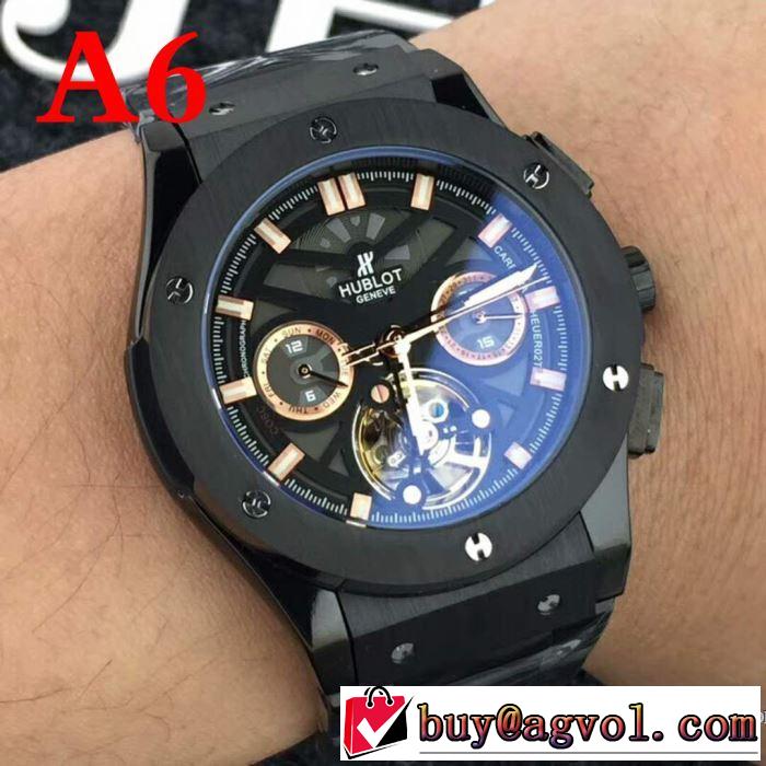 ウブロ HUBLOT 入手困難 2018春夏新作大人気なレットショップ 多色可選 男性用腕時計