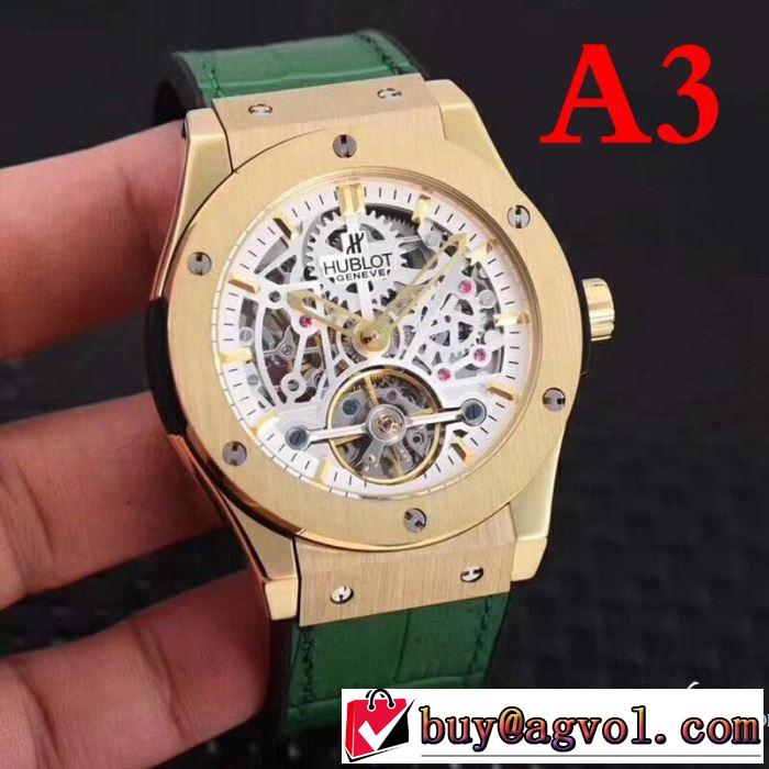 希少2018春夏新作超激得新作登場 多色可選 ウブロ HUBLOT 男性用腕時計