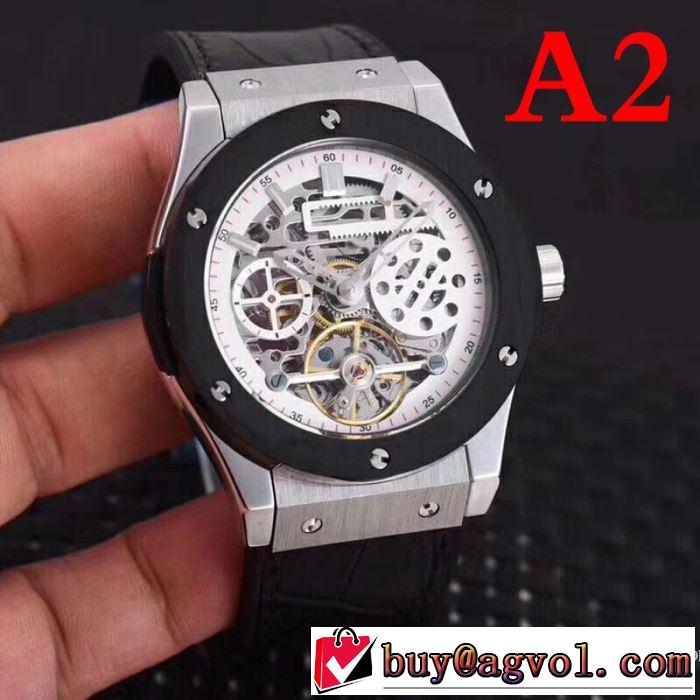 抜群の雰囲気が作れる! 2018春夏新作 多色可選 ウブロ HUBLOT 男性用腕時計 格安！