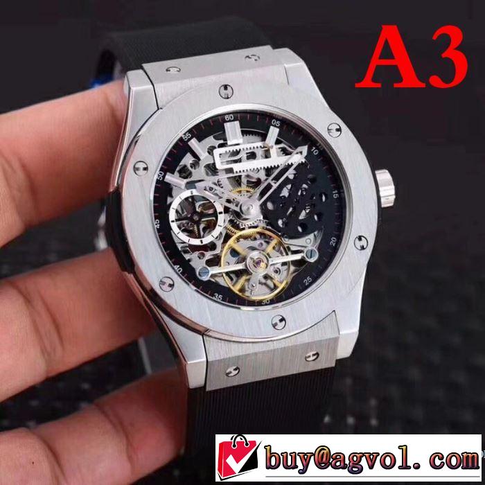 抜群の雰囲気が作れる! 2018春夏新作 多色可選 ウブロ HUBLOT 男性用腕時計 格安！