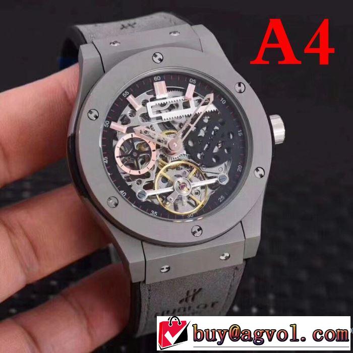 抜群の雰囲気が作れる! 2018春夏新作 多色可選 ウブロ HUBLOT 男性用腕時計 格安！