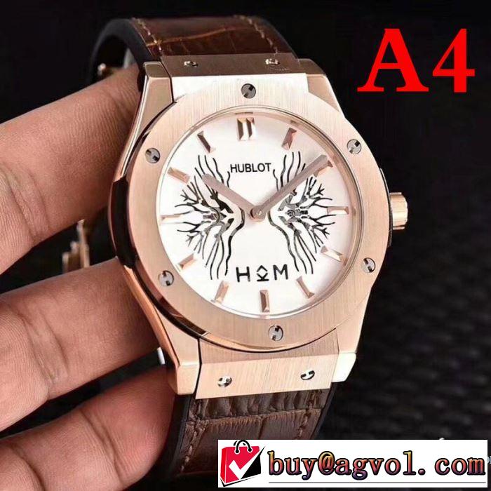 人気商品 2018春夏新作 男性用腕時計 首胸ロゴ  多色可選 ウブロ HUBLOT