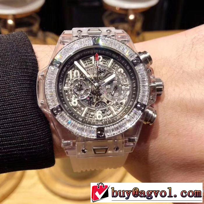爆買いお得2018春夏新作 3色可選 ウブロ HUBLOT 男性用腕時計 品質保証100%新品