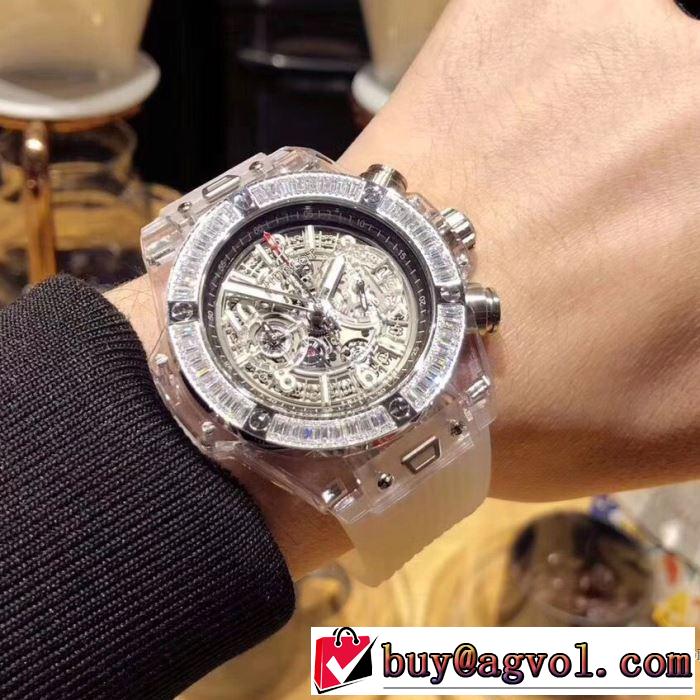爆買いお得2018春夏新作 3色可選 ウブロ HUBLOT 男性用腕時計 品質保証100%新品