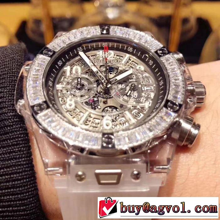 爆買いお得2018春夏新作 3色可選 ウブロ HUBLOT 男性用腕時計 品質保証100%新品