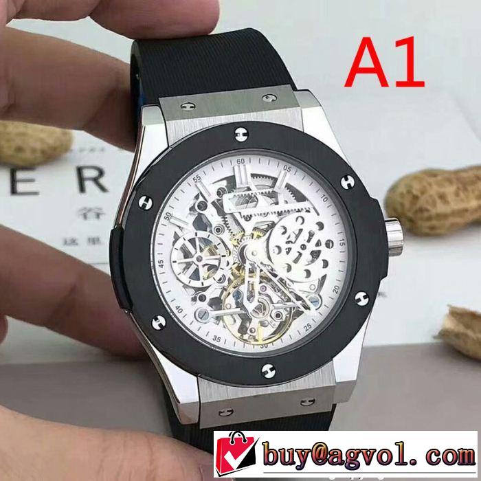 ウブロ HUBLOT 大人っぽく知的な 男性用腕時計 機械式（自動巻き） 多色可選 2018新品入荷