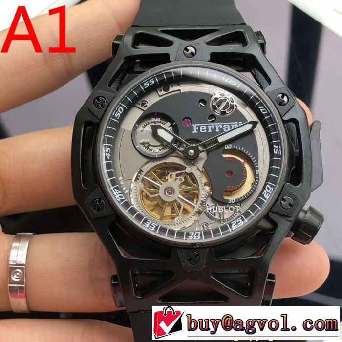  男性用腕時計 現代的な印象 多色可選 ウブロ HUBLOT 2018最安値！ 定番品質保証