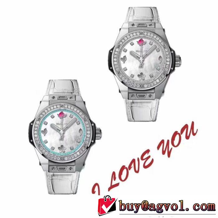 超定番人気 ウブロ HUBLOT 18ＳＳ美品 多色可選 春夏超人気の最新作 女性用腕時計