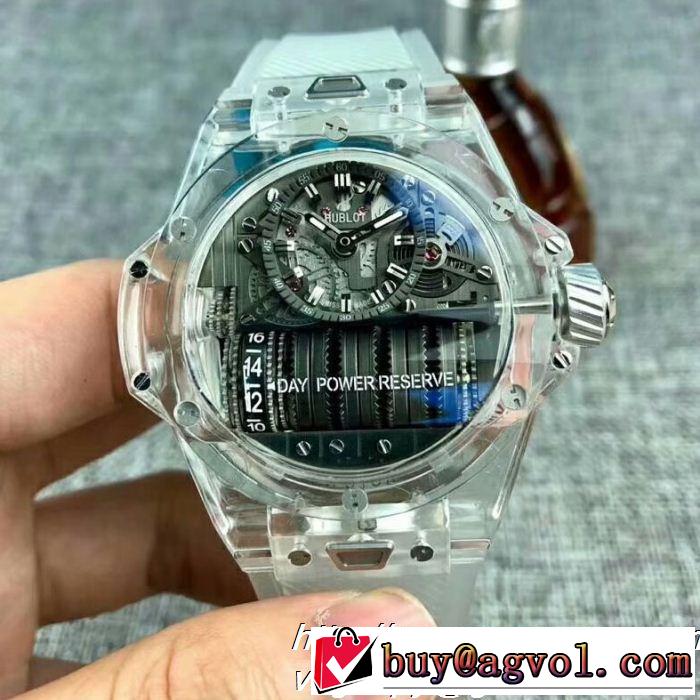 2018人気の主流アイテム ウブロ HUBLOT 男性用腕時計美品*入手困難