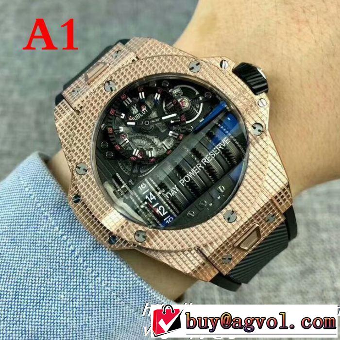 今年っぽくNEWファッション 超お買い得ウブロ HUBLOT 男性用腕時計 3色可選