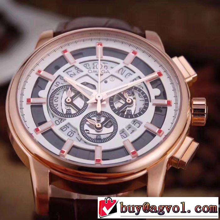 人気が爆発OMEGA 男性用腕時計HOT品質保証 2018春夏新作4色可選 オメガ 43mmX12mm