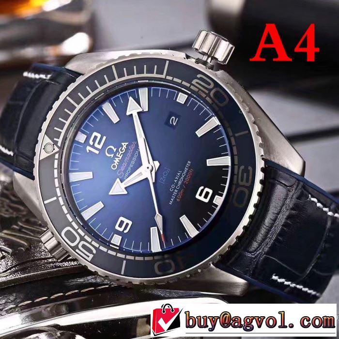 2018春夏新作多色可選 オメガ OMEGA 品質保証100%新品  45.5X18mm男性用腕時計