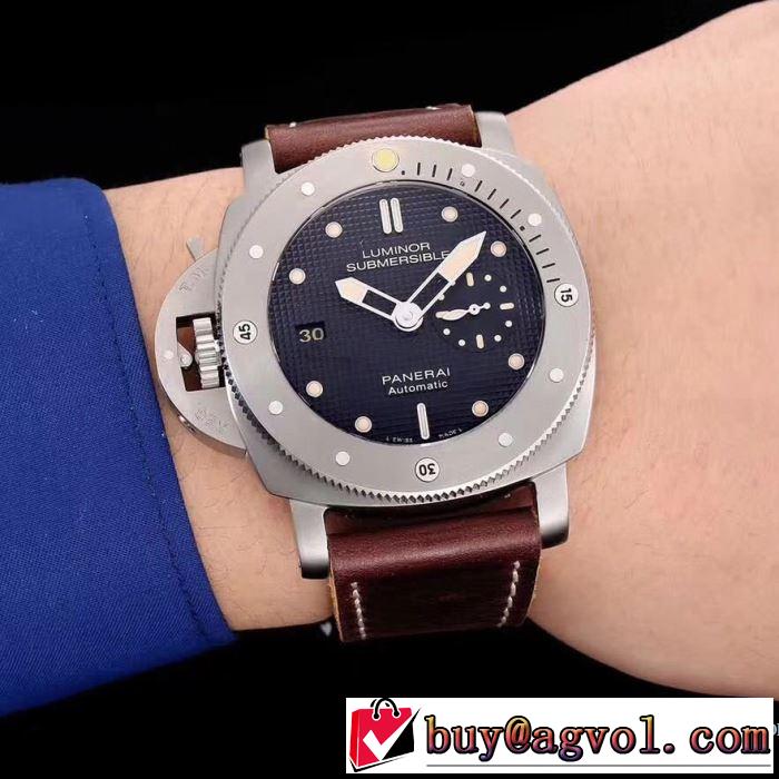 ★安心★追跡付 2018春夏新作 オフィチーネ パネライ OFFICINE PANERAI 爆買い新品男性用腕時計
