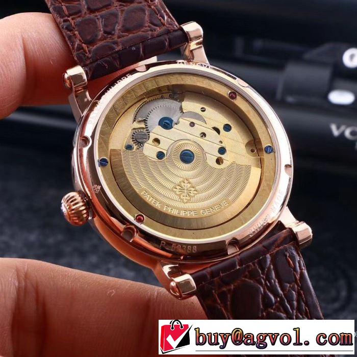 大注目！2018春夏新作 多色可選 パテック フィリップ Patek Philippe 男性用腕時計