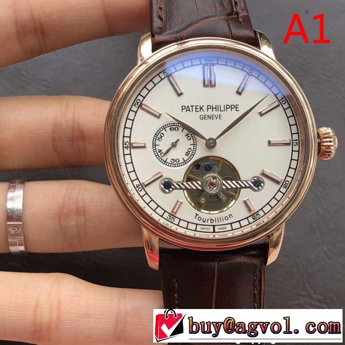  パテック フィリップ Patek Philippe 在庫を確保 人気急上昇中 男性用腕時計  多色可選