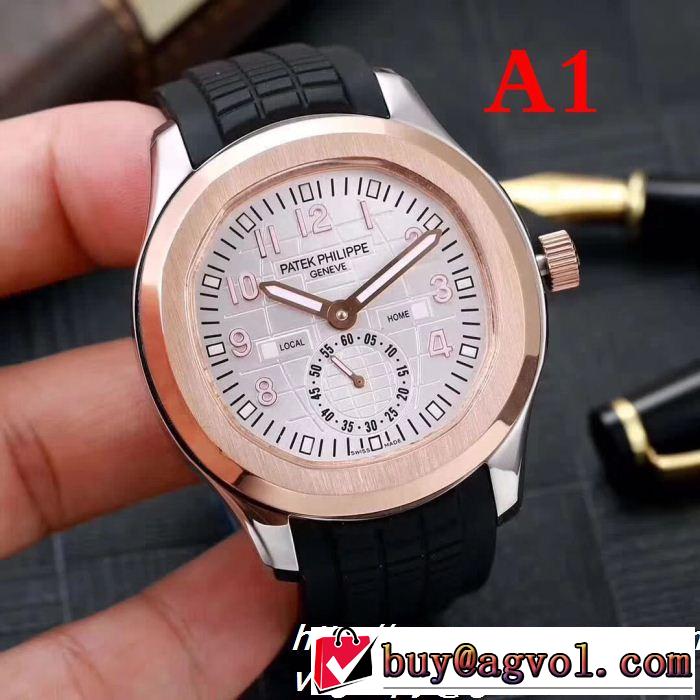 絶妙な新商品 パテックフィリップ 2018新品入荷Patek Philippe 男性用腕時計 3色可選