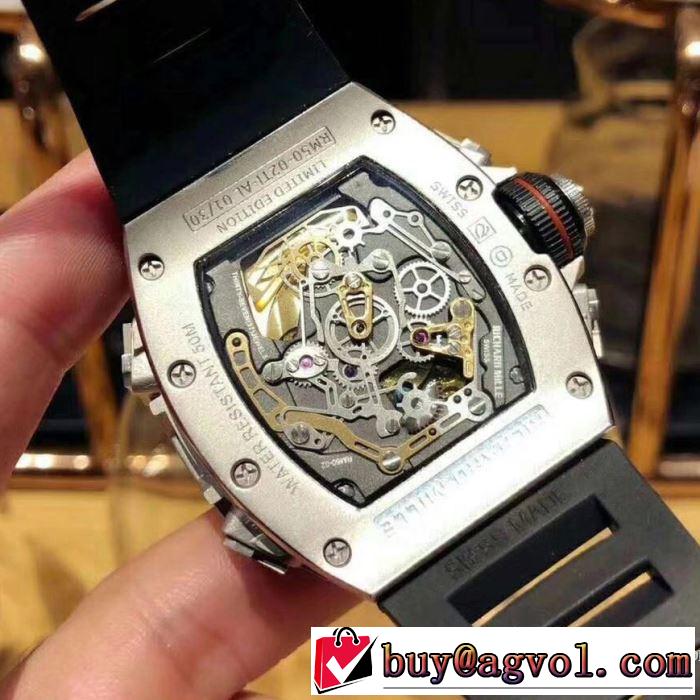 人気 ランキング 2018春夏新作リシャールミル RICHARD MILLE 男性用腕時計お得限定セール