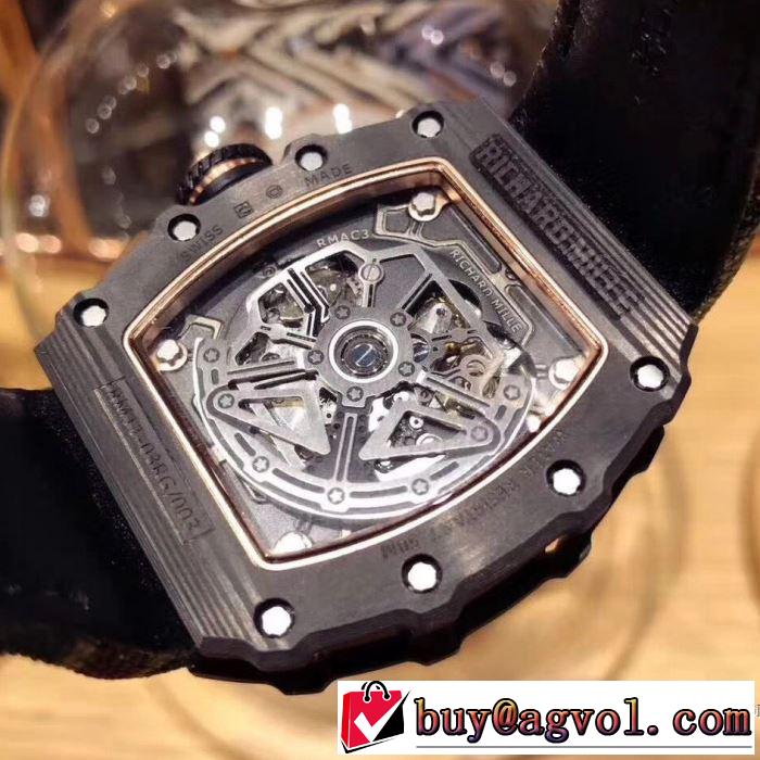 爆買い大人気2018春夏新作 超目玉リシャールミル RICHARD MILLE 男性用腕時計多色可選