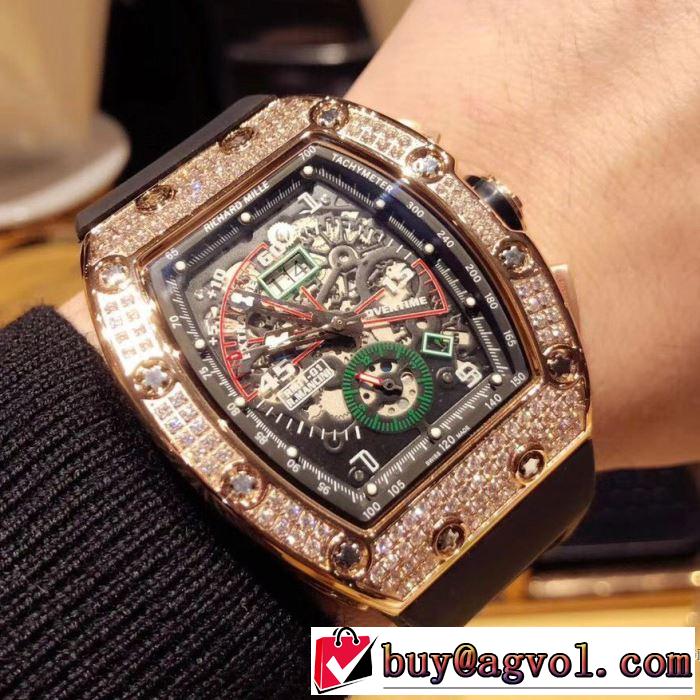 大好評2018春夏新作 2色可選 RICHARD MILLE 男性用腕時計ファッション 人気 リシャールミル