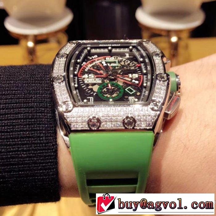大好評2018春夏新作 2色可選 RICHARD MILLE 男性用腕時計ファッション 人気 リシャールミル