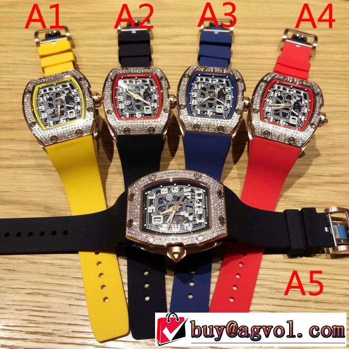  男性用腕時計 多色可選 18ＳＳ美品 リシャールミル RICHARD MILLE 多色可選 超目玉新作 機械式（自動巻き）