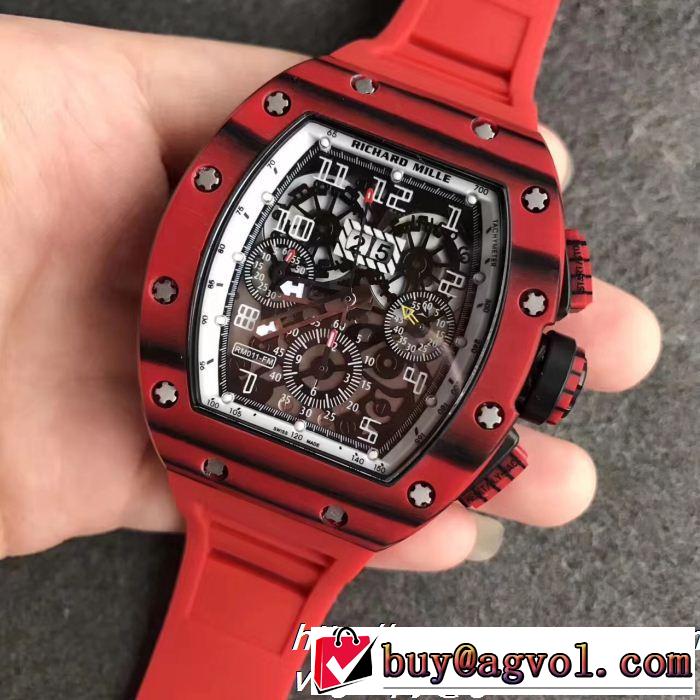 流行の注目ブランド リシャールミル RICHARD MILLE 高感度アイテム男性用腕時計