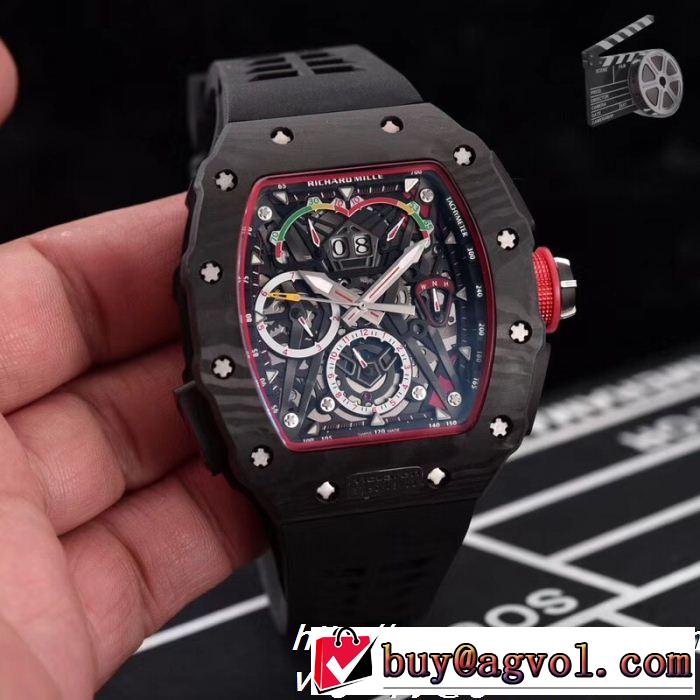 RICHARD MILLE 男性用腕時計 多色可選大人っぽく知的な リシャールミル欧米韓流