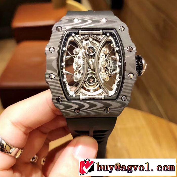  高級感が漂う RICHARD MILLE 4色可選 2018AW 男性用腕時計今年っぽくNEWファッションリシャールミル