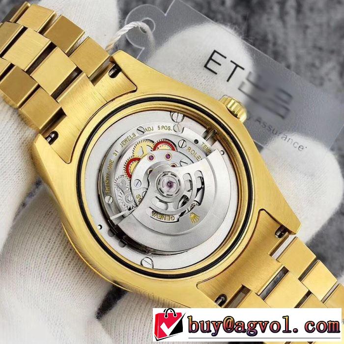 目玉商品 2018春夏新作 3色可選 肌触りの気持ちい? ロレックス ROLEX 男性用腕時計