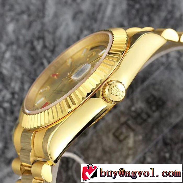 目玉商品 2018春夏新作 3色可選 肌触りの気持ちい? ロレックス ROLEX 男性用腕時計
