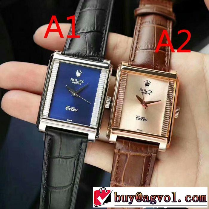 男性用腕時計 生活防水 美品*入手困難 4色可選 ロレックス ROLEX 最終数量限り！