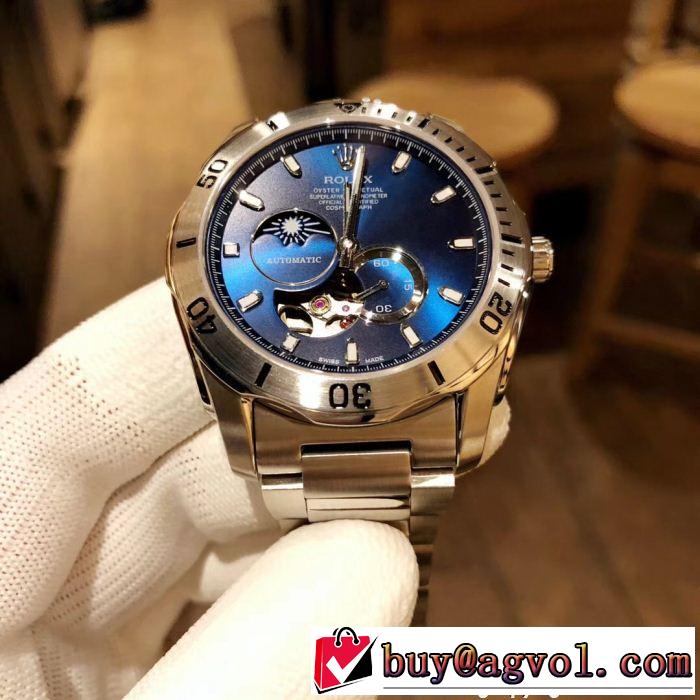  最終数量限り！ 男性用腕時計 自動巻き  ムーブメント 2色可選 魅力をプラス ロレックス ROLEX 2018夏の定番新品到来!