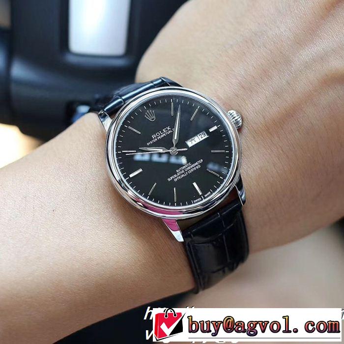 高級感が漂う ロレックス ROLEX 男性用腕時計 4色可選超お買い得18ＳＳ美品