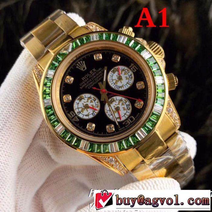 人気デザインで欲しい ロレックス ROLEX ミックス感が溢れる男性用腕時計 多色可選