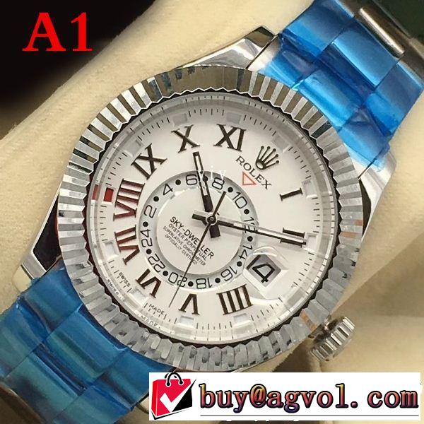 ロレックス コピーROLEX腕時計メンズウォッチビッグフェイス日付表示生活防水おしゃれ腕時計全9色超激得品質保証