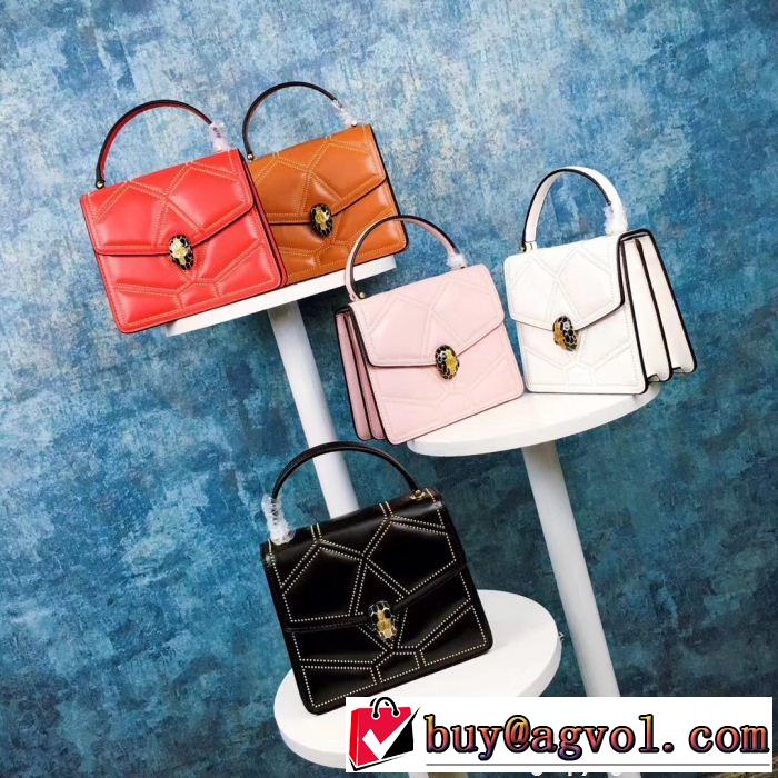 ファッションの最先端！ 2018新品入荷 ブルガリ BVLGARI 多色可選 バッグ レディース
